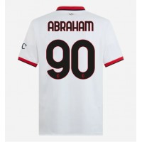 Camisa de Futebol AC Milan Tammy Abraham #90 Equipamento Secundário 2024-25 Manga Curta